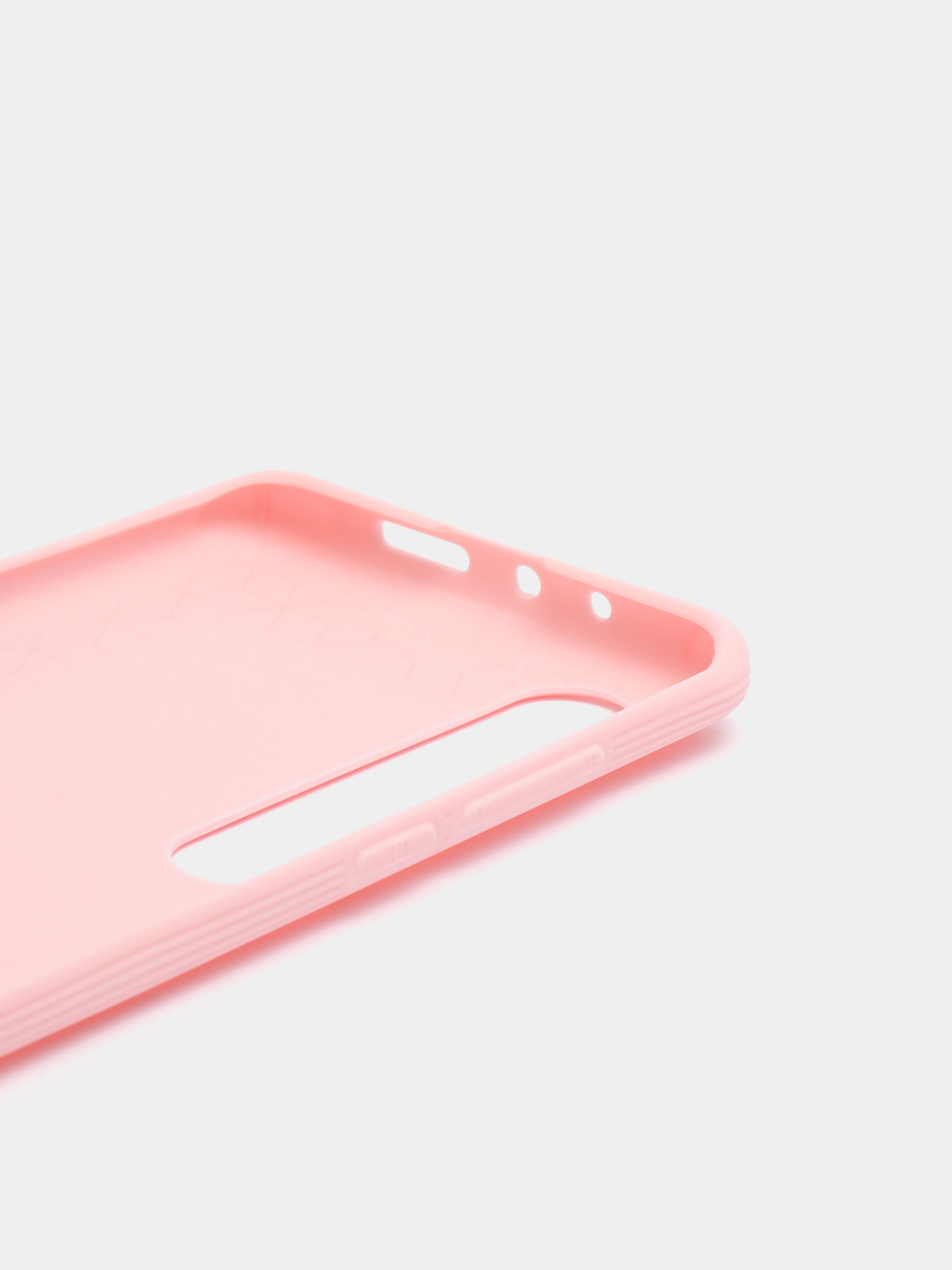 Розовый мягкий и тонкий силиконовый чехол для Xiaomi Mi 10