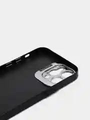 Угольный чехол для iPhone 12 Pro пластиковый матовый ультратонкий  с защитой камеры