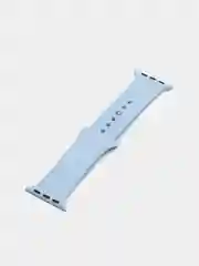 Небесно-голубой силиконовый ремешок для Apple Watch 3, 4, 5, 6, 7, SE на 38/42/40/44