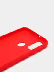 Красный чехол для Samsung Galaxy A52 А72 M21/M30S мягкий матовый TPU силикон