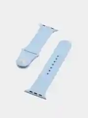 Небесно-голубой силиконовый ремешок для Apple Watch 3, 4, 5, 6, 7, SE на 38/42/40/44