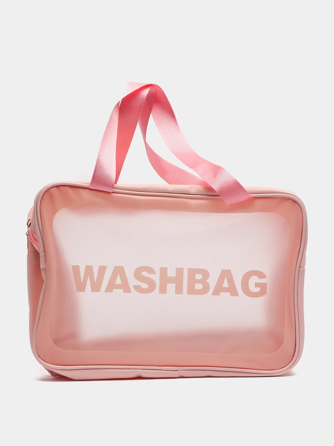 Розовый косметичка, сумка органайзер для посещения бассейна Wahsbag