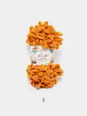 Бронзовый пряжа с большими петельками Puffy Alize (Ализе Пуффи), разные цвета