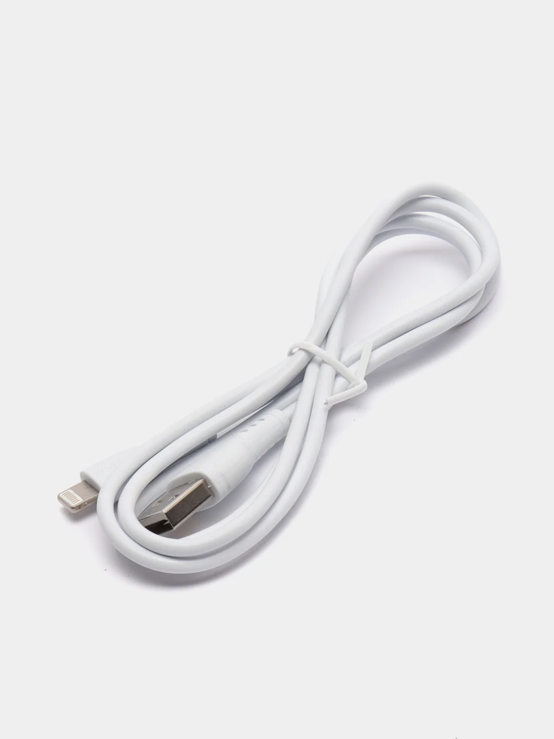 Белый кабель для зарядки Айфона (iphone)