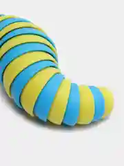 Синий finger slug, слизень цветной антистресс, фингер слаг, слизняк антистресс