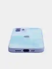 Голубой чехол для IPhone 12