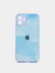 Голубой чехол для IPhone 12