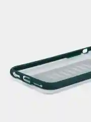 Тёмно-зелёный противоударный чехол с ремешком держателем для iPhone 7, 8, SE 2020