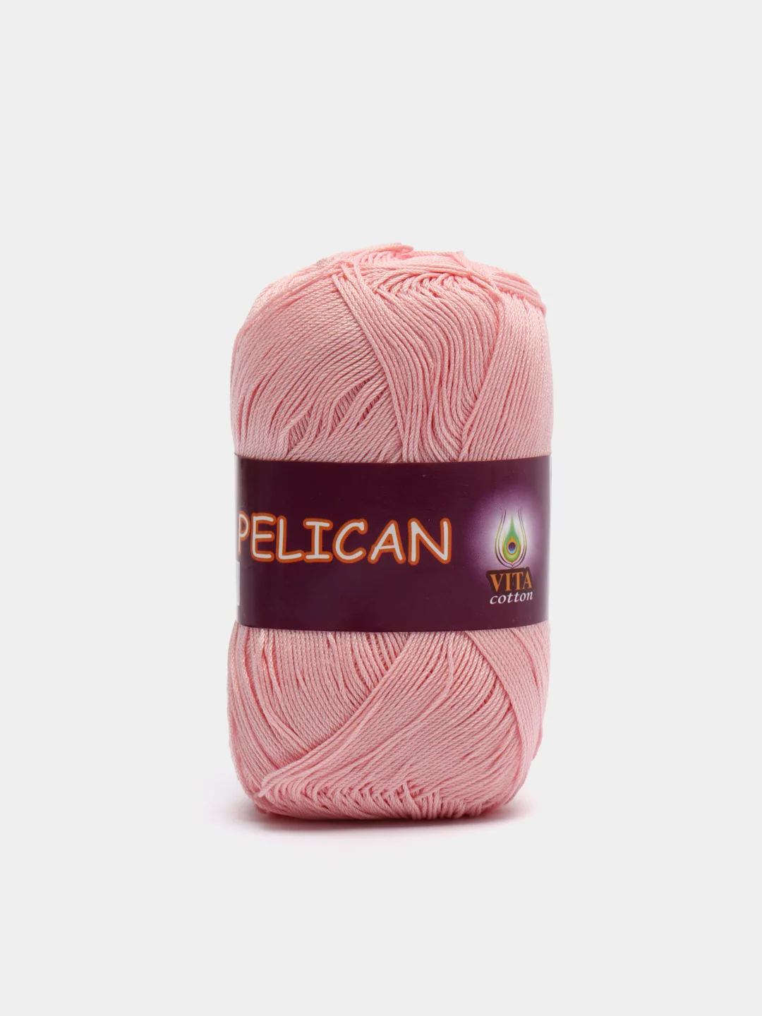 Конфетный пряжа Vita Pelican, мерсеризованный хлопок, 50 г 330 м
