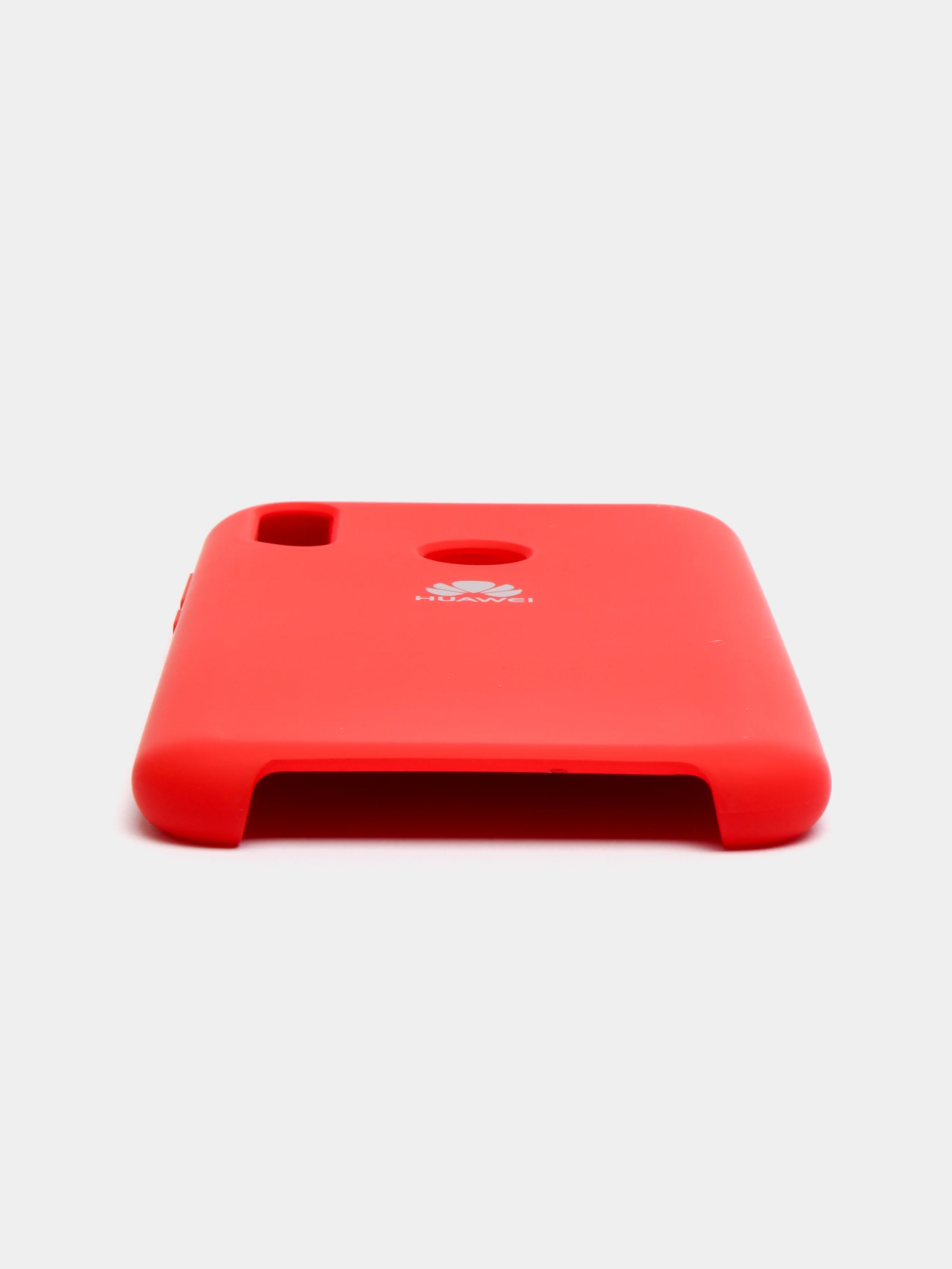 Красный чехол силиконовый Silicone Cover Case для Huawei Honor Y6, 8A, Y9 2019