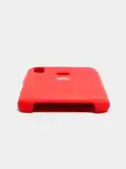 Красный чехол силиконовый Silicone Cover Case для Huawei Honor Y6, 8A, Y9 2019