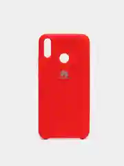 Красный чехол силиконовый Silicone Cover Case для Huawei Honor Y6, 8A, Y9 2019