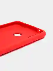 Красный чехол силиконовый Silicone Cover Case для Huawei Honor Y6, 8A, Y9 2019