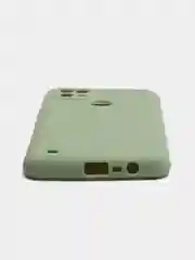 Оливковый чехол для Realme C21 силиконовый матовый однотонный