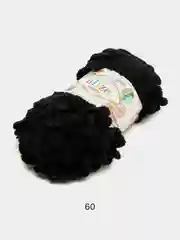 Индиго пряжа с большими петельками Puffy Alize (Ализе Пуффи), разные цвета