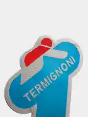 Наклейка на глушитель Termignoni, 8.5 х 9 см