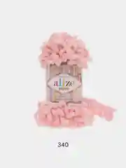 Розовый пряжа с большими петельками Puffy Alize (Ализе Пуффи), разные цвета