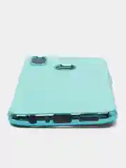 Бирюзовый чехол Samsung Galaxy A10s, Самсунг Галакси А10с цветной, силиконовый, с глянцевой рамкой