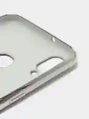 Белый чехол Samsung Galaxy A10s, Самсунг Галакси А10с цветной, силиконовый, с глянцевой рамкой