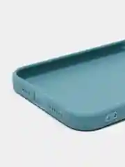 Бирюзовый чехол Silicone Case для iPhone 12, 12 Pro, Max, 12 mini, 13, 13 Pro, Max с защитой камеры