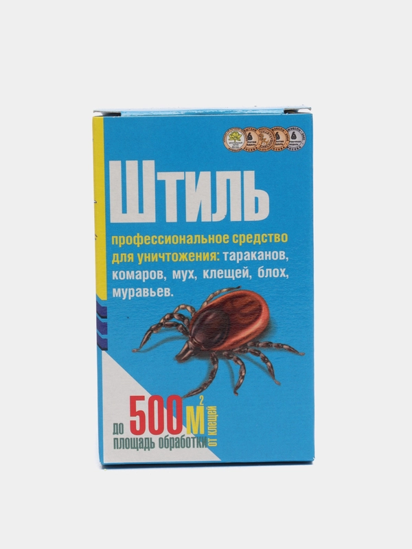 Отрава Штиль от клещей, муравьев, блох, ос, гусениц, без запаха, 50 мл