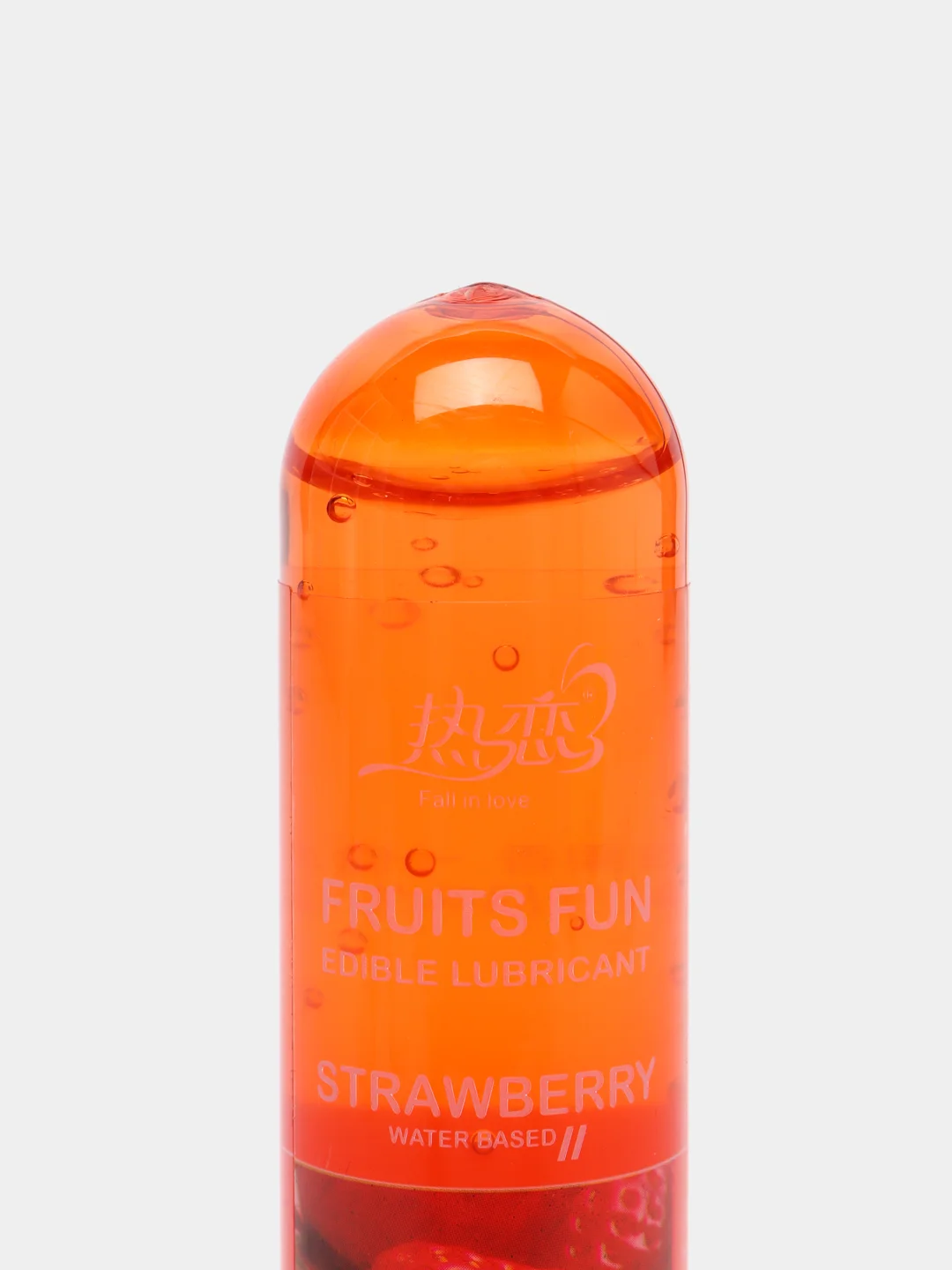 Съедобная гель-смазка, лубрикант Fruits Fun на водной основе для орального секса, 80 мл