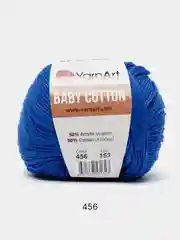 Индиго пряжа YarnArt Baby Cotton, 50% хлопок, 50% акрил, 50 г, 165 м