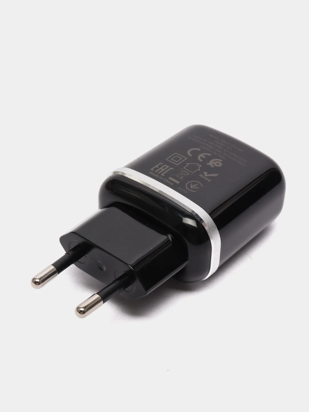 Сетевое зарядное устройство с USB выходом 3.0А Hoco N3, черный