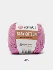 Сиреневый пряжа YarnArt Baby Cotton, 50% хлопок, 50% акрил, 50 г, 165 м