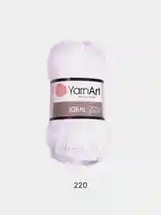 Белый пряжа YarnArt Ideal, 100% хлопок, 50 г, 170 м