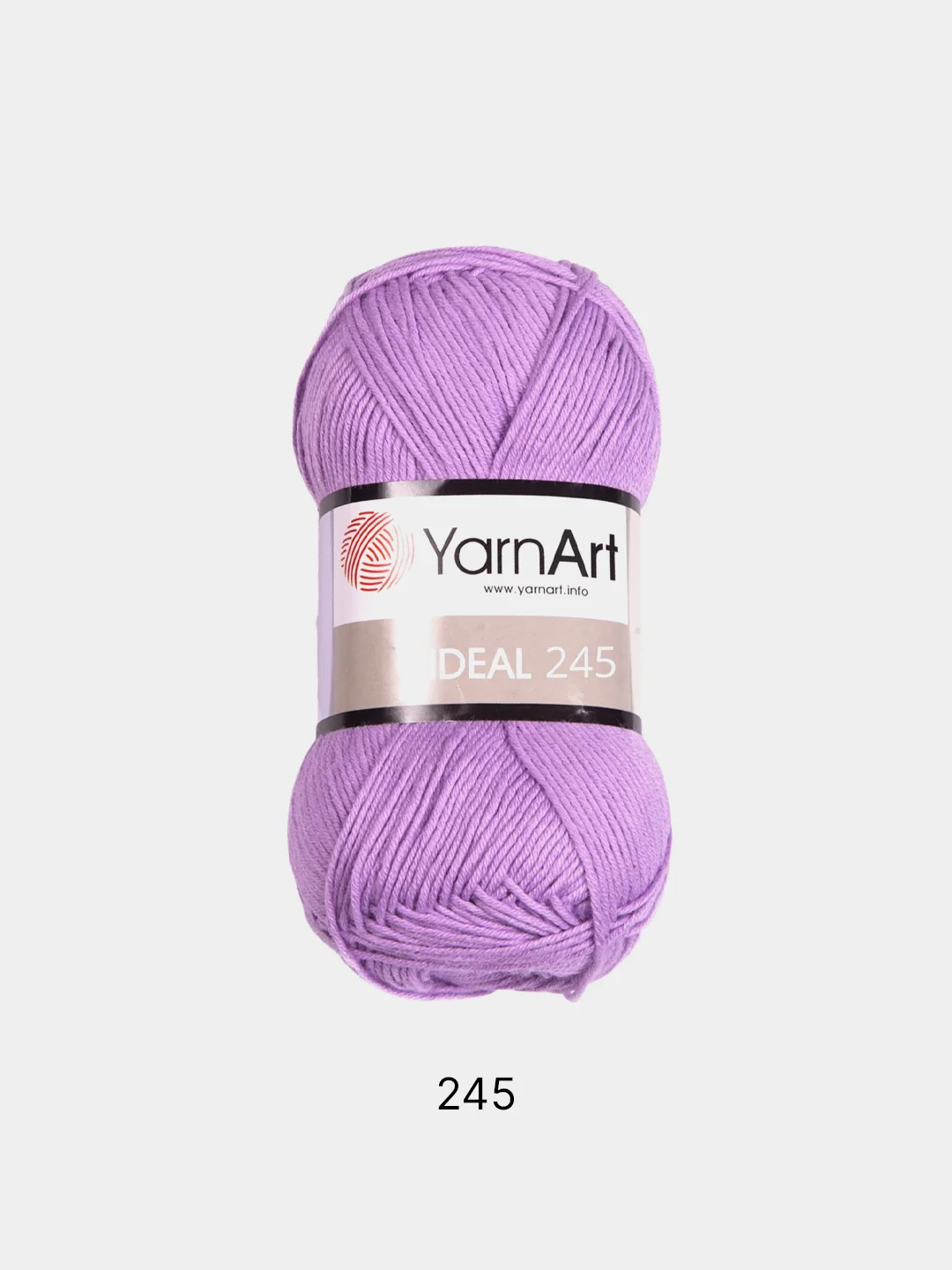Пурпурный пряжа YarnArt Ideal, 100% хлопок, 50 г, 170 м