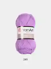 Пурпурный пряжа YarnArt Ideal, 100% хлопок, 50 г, 170 м