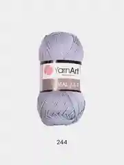 Серый пряжа YarnArt Ideal, 100% хлопок, 50 г, 170 м