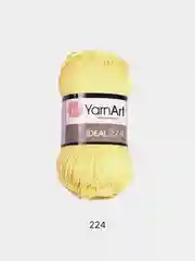 Желтый пряжа YarnArt Ideal, 100% хлопок, 50 г, 170 м