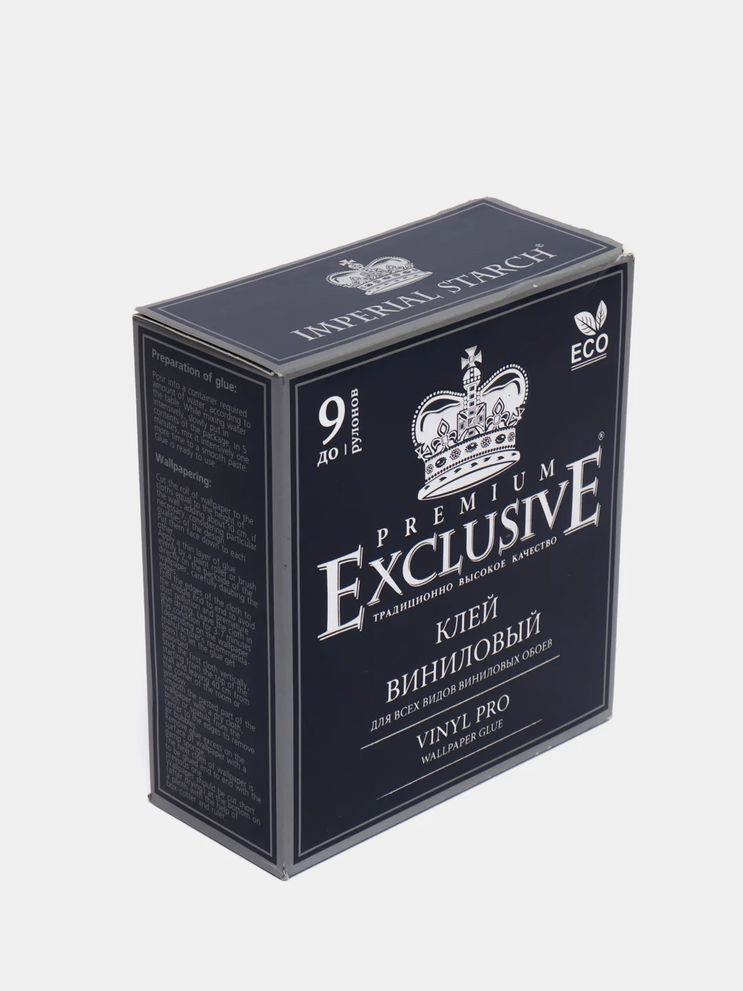 Обойный клей Exclusive Premium для виниловых обоев, 250гр, до 9рулонов