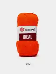 Оранжевый пряжа YarnArt Ideal, 100% хлопок, 50 г, 170 м