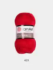 Алый пряжа YarnArt Ideal, 100% хлопок, 50 г, 170 м