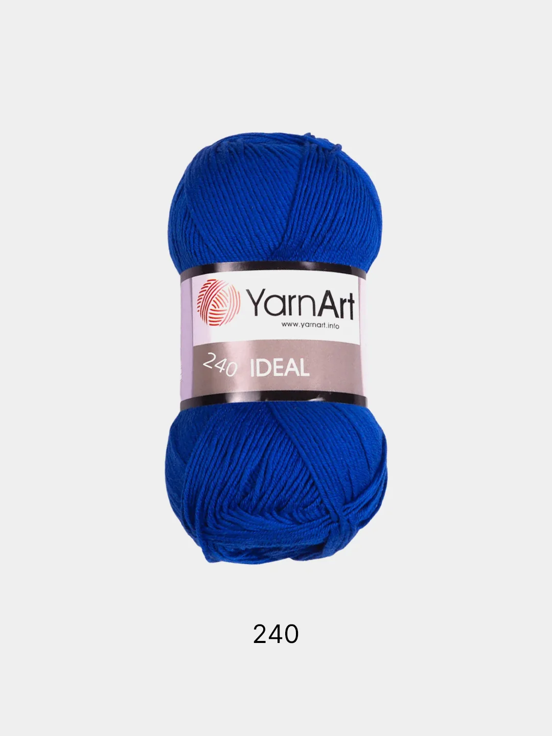Синий пряжа YarnArt Ideal, 100% хлопок, 50 г, 170 м