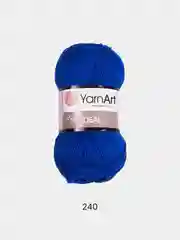 Синий пряжа YarnArt Ideal, 100% хлопок, 50 г, 170 м