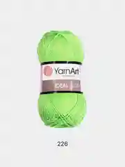 Лайм пряжа YarnArt Ideal, 100% хлопок, 50 г, 170 м