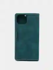 Тёмно-зелёный чехол для iPhone 13, с карманом для карт и подставкой
