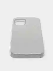 Серебряный чехол iPhone 12 mini, 12 Pro Max силиконовый
