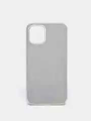 Серебряный чехол iPhone 12 mini, 12 Pro Max силиконовый