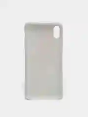 Серый чехол для Apple iPhone XS Max силиконовый