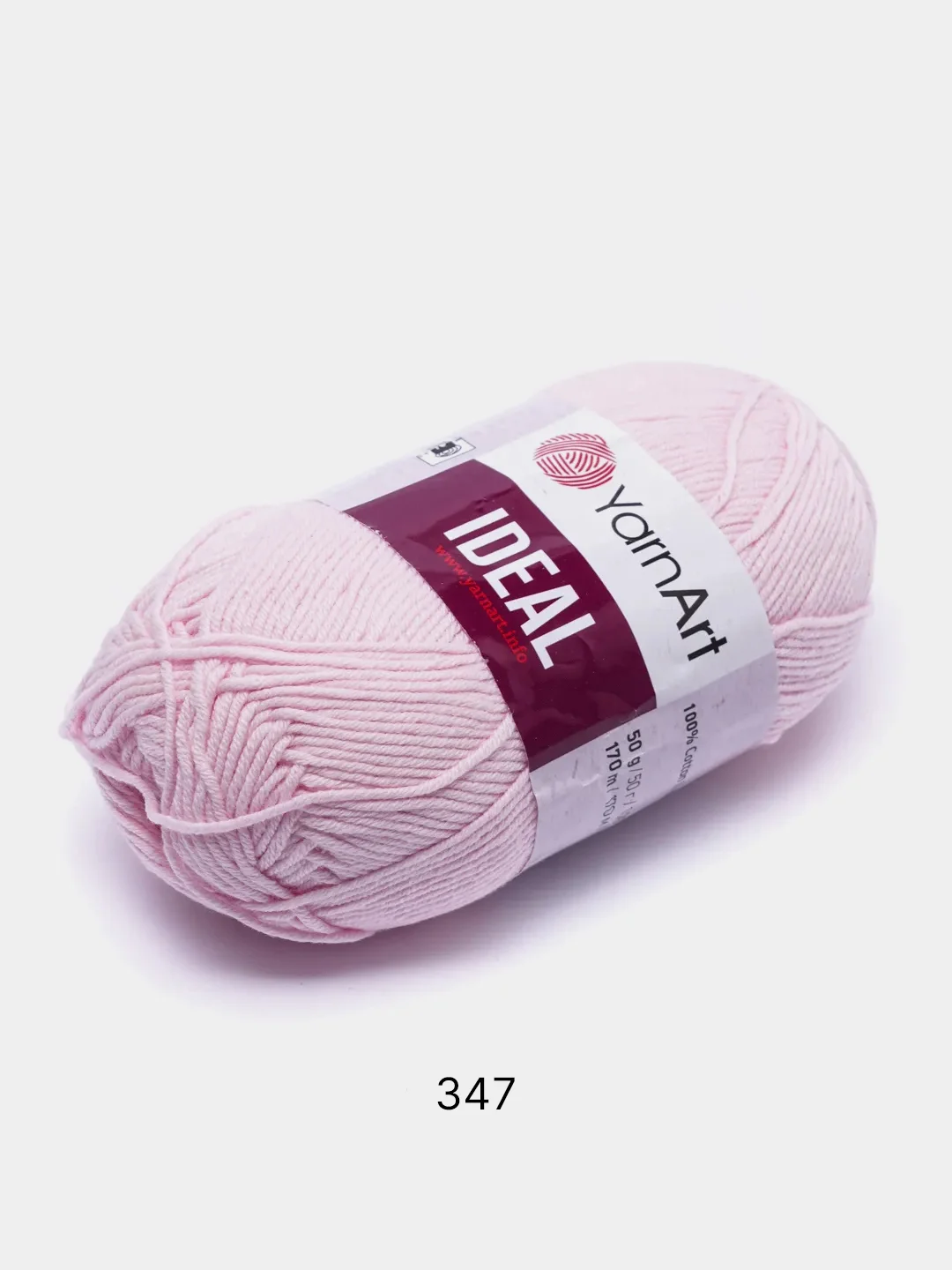 Конфетный пряжа YarnArt Ideal, 100% хлопок, 50 г, 170 м