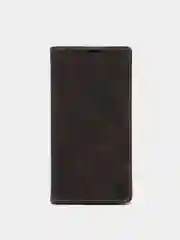 Тёмно-коричневый чехол для iPhone 13 Pro Max с карманом для карт и подставкой