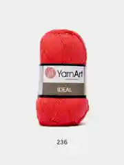 Тёмно-розовый пряжа YarnArt Ideal, 100% хлопок, 50 г, 170 м