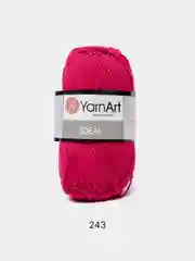 Вишнёвый пряжа YarnArt Ideal, 100% хлопок, 50 г, 170 м