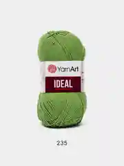 Лесной зеленый пряжа YarnArt Ideal, 100% хлопок, 50 г, 170 м