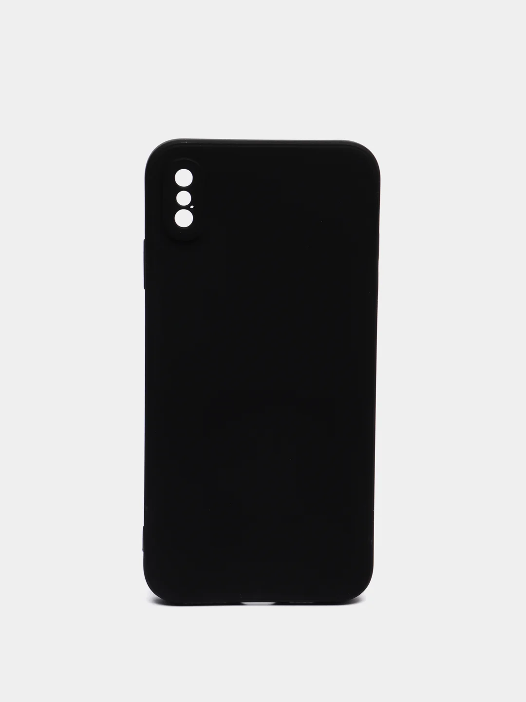 Черный чехол для iPhone 7,8,7plus,8plus,X,XS,XR,XS MAX,11PROMAX,12MINI,12PROMAX силиконовый